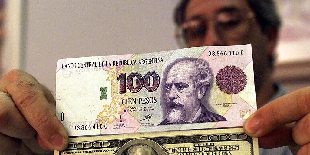 1 peso argentino a dolar Actualizado marzo 2024